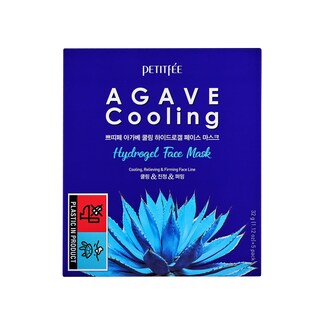 Foto 1 | Mascarilla Facial Petitfee Agave Cooling Hydrogel Con 5% De Energía Azul - Venta Internacional.