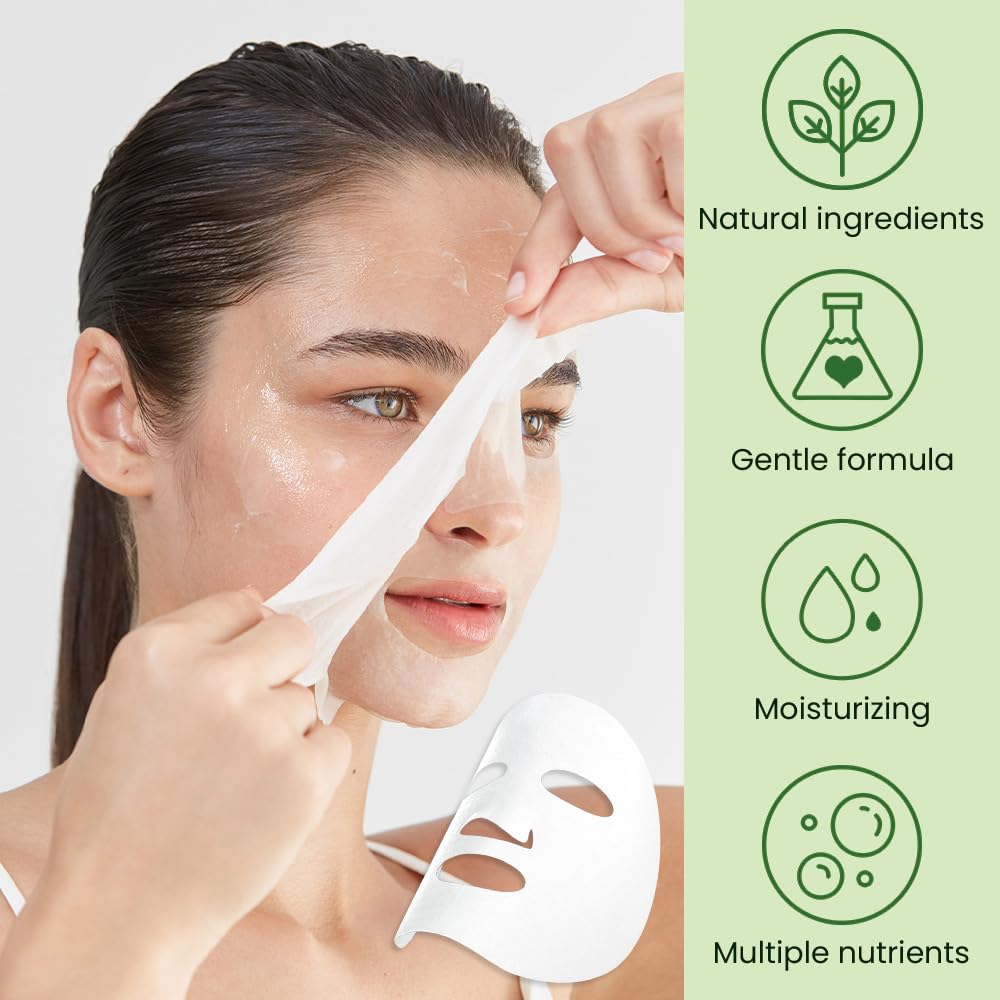 Foto 5 | Mascarillas Hidratantes Kaely Tea Tree Para Todo Tipo De Piel, Paquete De 6 - Venta Internacional.