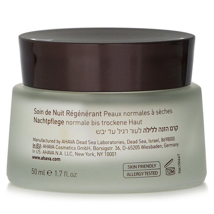 Foto 5 pulgar | Regenerador Nocturno Ahava Time To Hydrate Para Piel Normal A Seca - Venta Internacional.