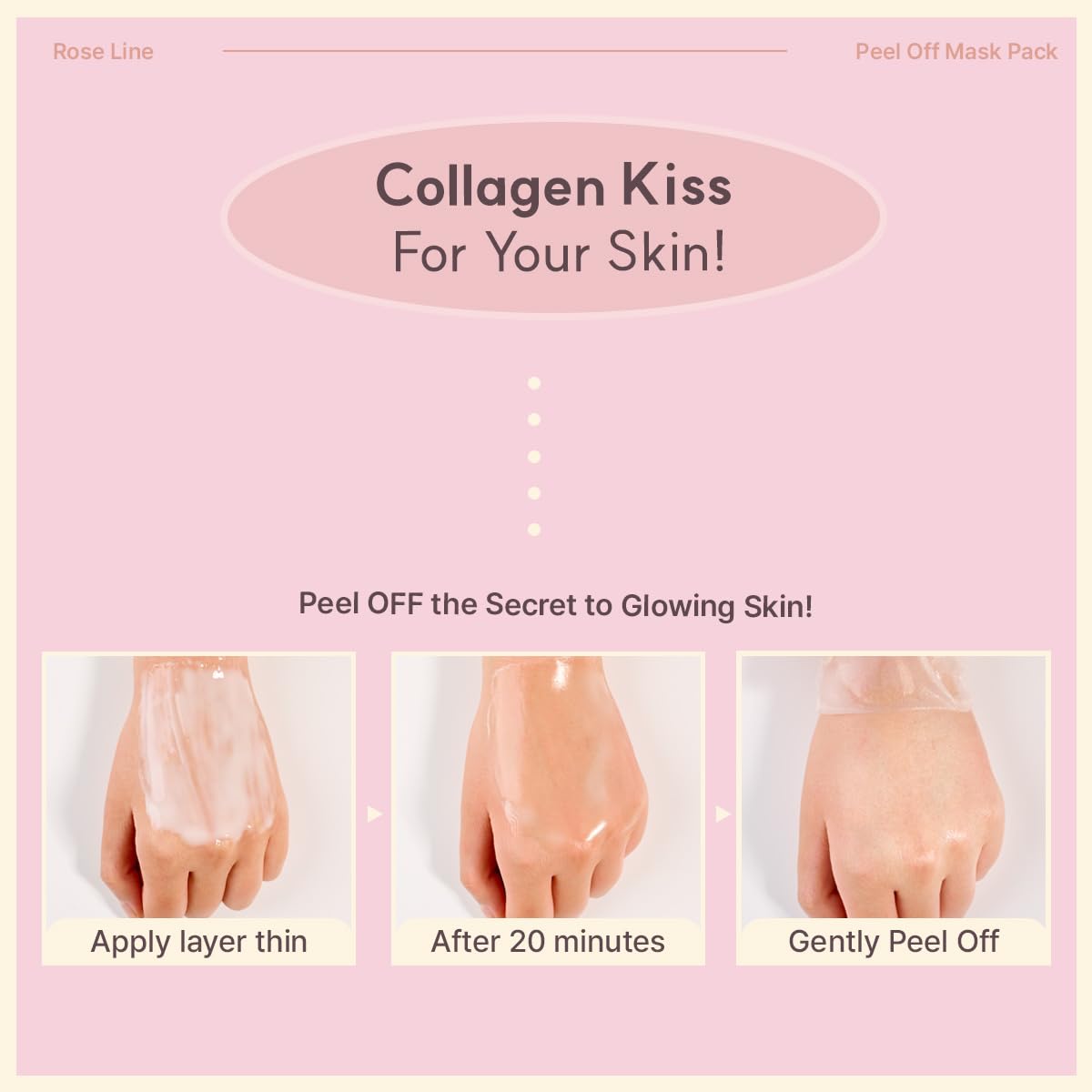 Foto 5 pulgar | Mascarilla Exfoliante Miguhara Con Colágeno De Rosas, 60 Ml - Venta Internacional.