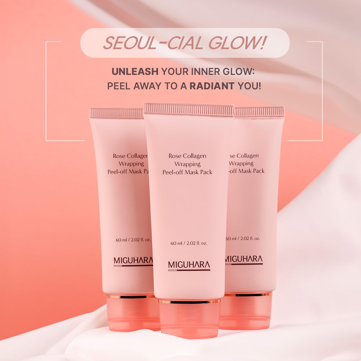 Foto 8 pulgar | Mascarilla Exfoliante Miguhara Con Colágeno De Rosas, 60 Ml - Venta Internacional.