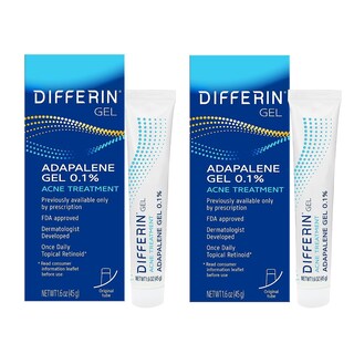 Foto 1 | Gel Para Tratamiento Del Acné Differin 0,1% De Adapaleno, 45 G X 2 - 180 Días - Venta Internacional.