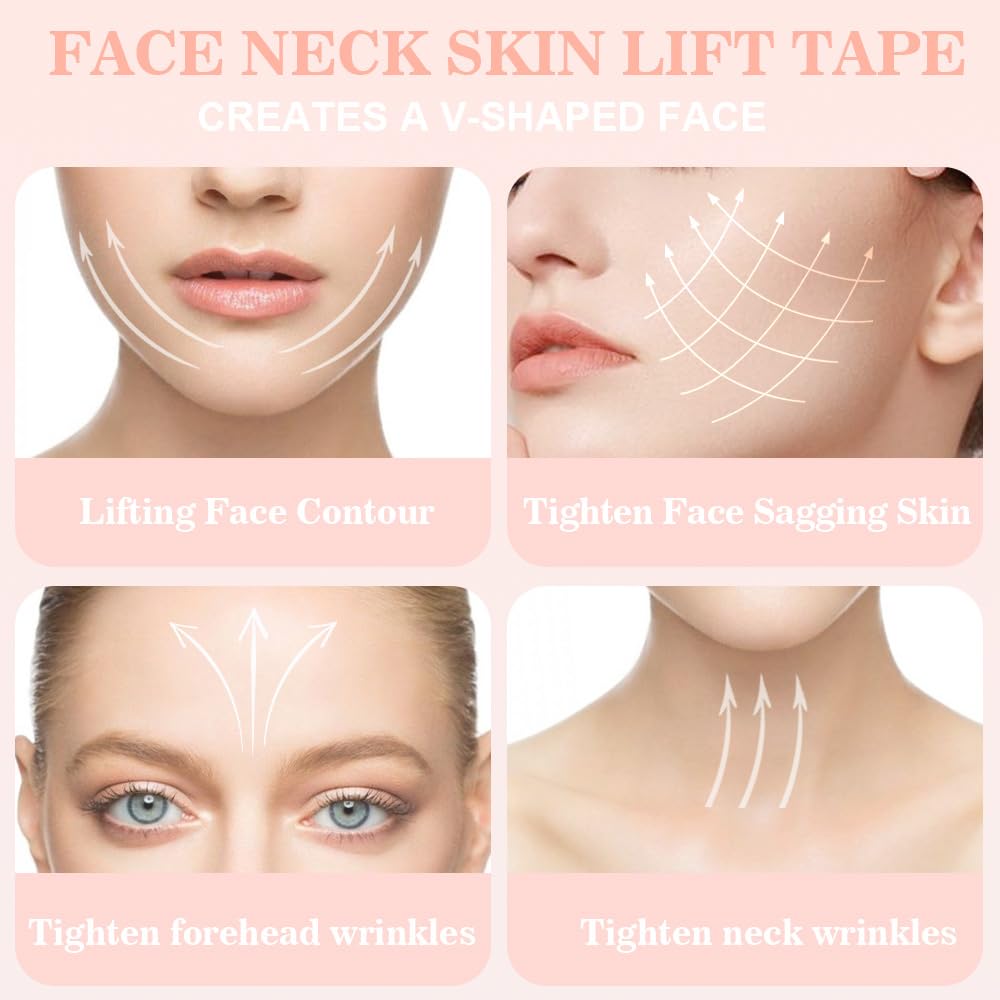 Foto 5 pulgar | Cinta De Estiramiento Facial Kaely, 160 Unidades, Moldeadora Corporal Antienvejecimiento Instantánea - Venta Interna