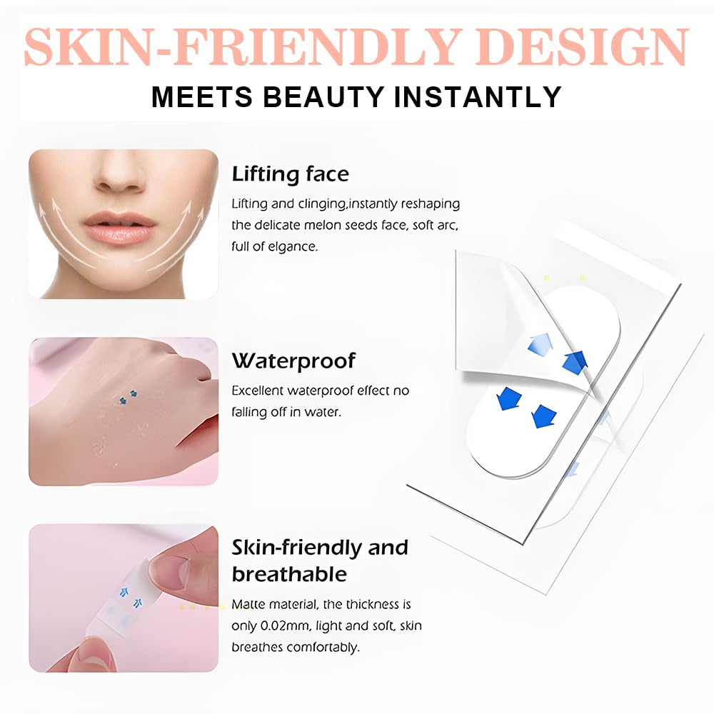 Foto 6 | Cinta De Estiramiento Facial Kaely, 160 Unidades, Moldeadora Corporal Antienvejecimiento Instantánea - Venta Interna