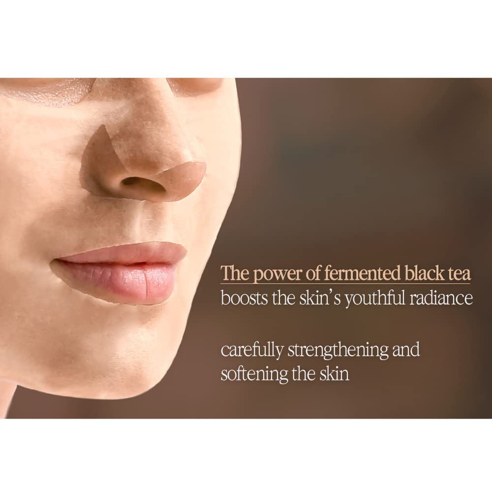 Foto 5 | Mascarilla Facial Pyunkang Yul, Té Negro Fermentado, 25 Ml X 10 Unidades - Venta Internacional.