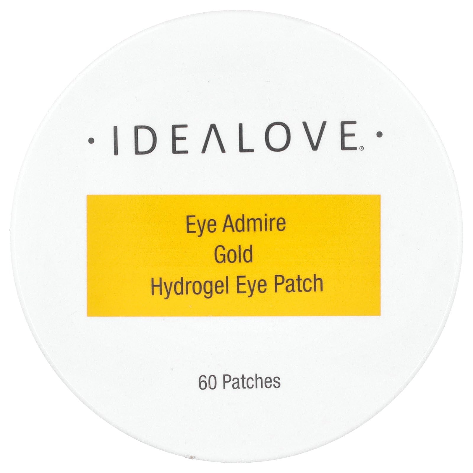 Foto 1 | Parches para Ojos Idealove Gold Hydrogel Antiedad 60 Piezas - Venta Internacional