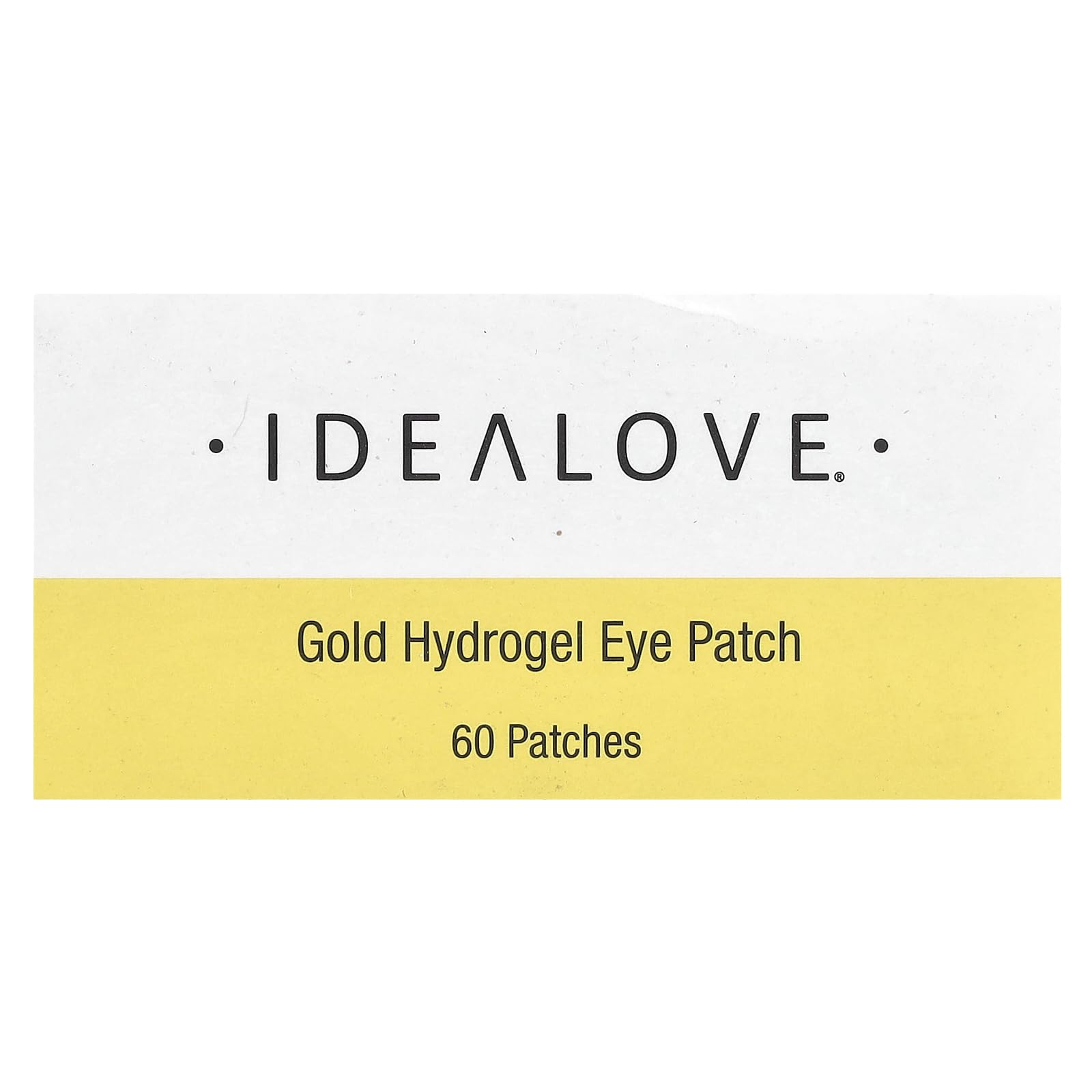 Foto 2 | Parches para Ojos Idealove Gold Hydrogel Antiedad 60 Piezas - Venta Internacional