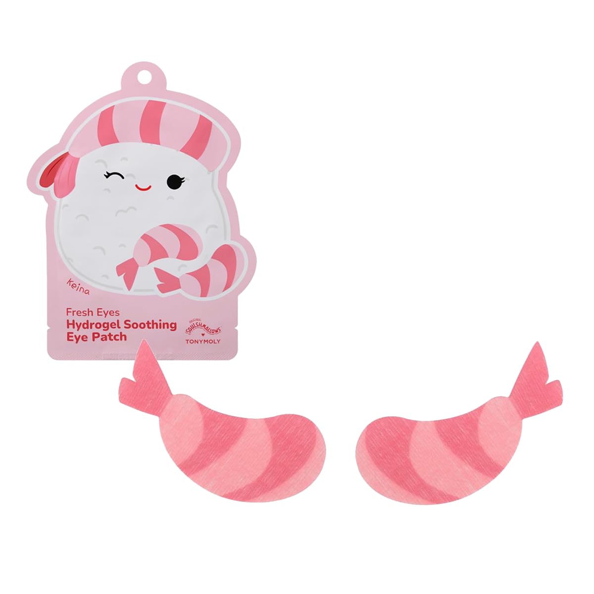 Foto 3 | Set De Parches Hidratantes Para Ojos Tonymoly X Squishmallows, Varios Colores - Venta Internacional.