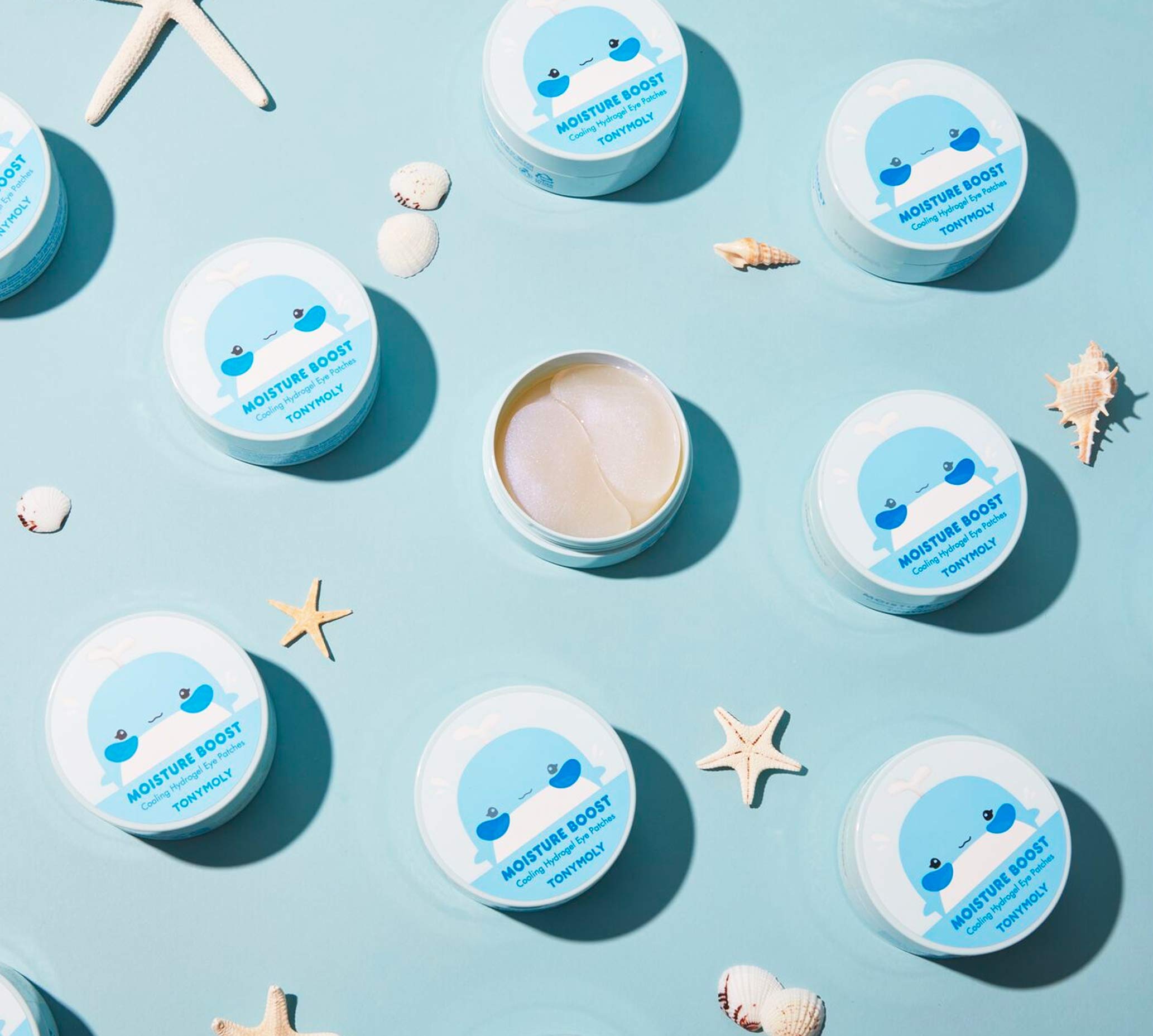 Foto 5 pulgar | Parches Para Ojos Tonymoly Moisture Boost Cooling Hydrogel 90 G - Venta Internacional.