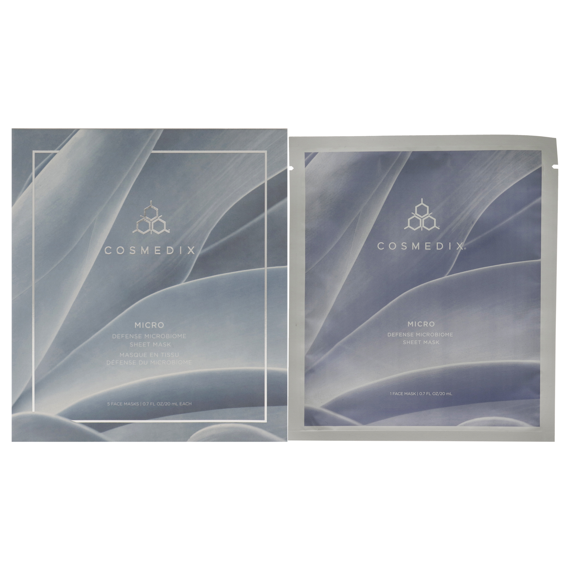 Foto 3 pulgar | Mascarilla Cosmedix Micro Defense Microbiome Unisex, 5 Unidades - Venta Internacional.