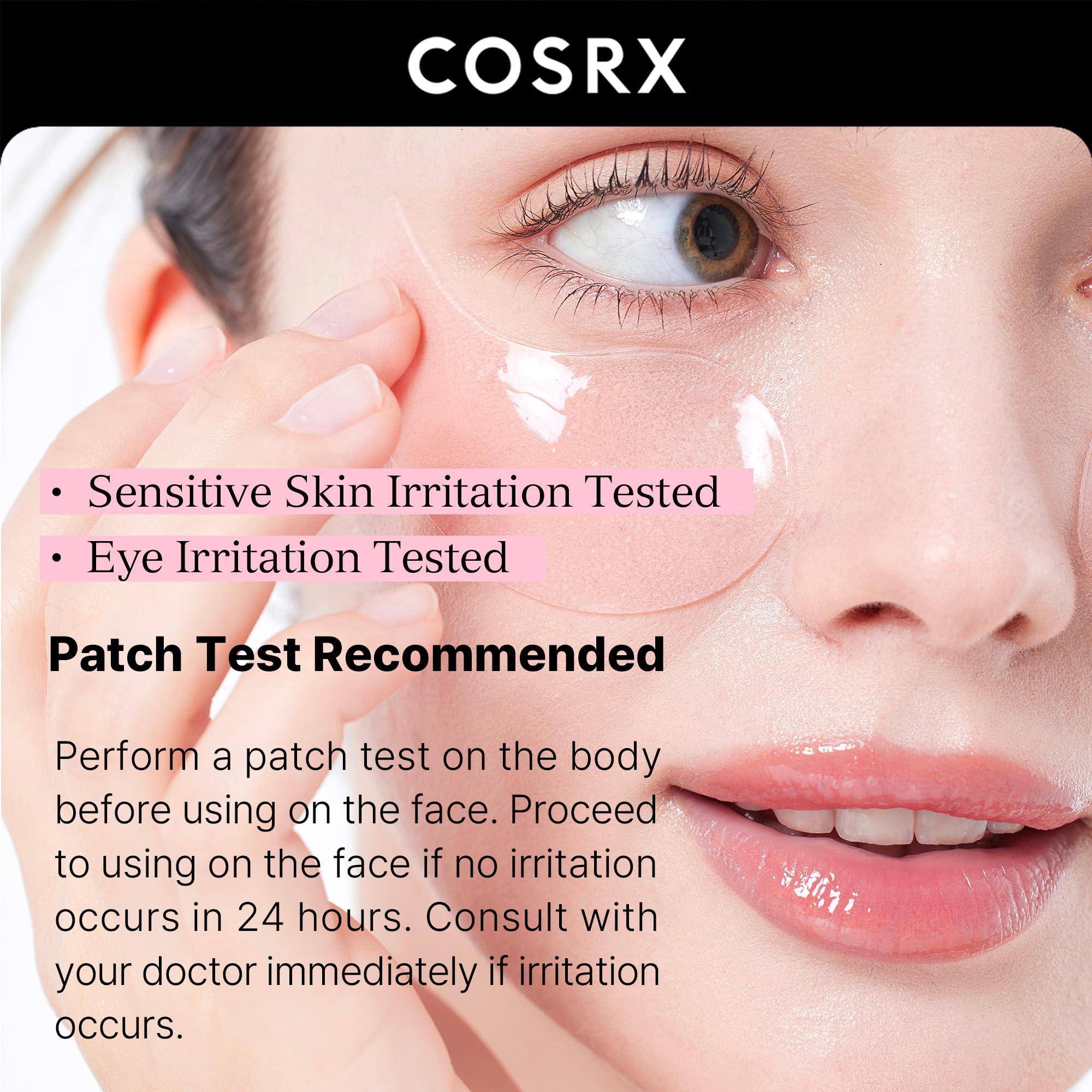 Foto 5 pulgar | Parche Ocular Cosrx, Hidrogel De Colágeno Peptídico, 60 Parches - Venta Internacional.