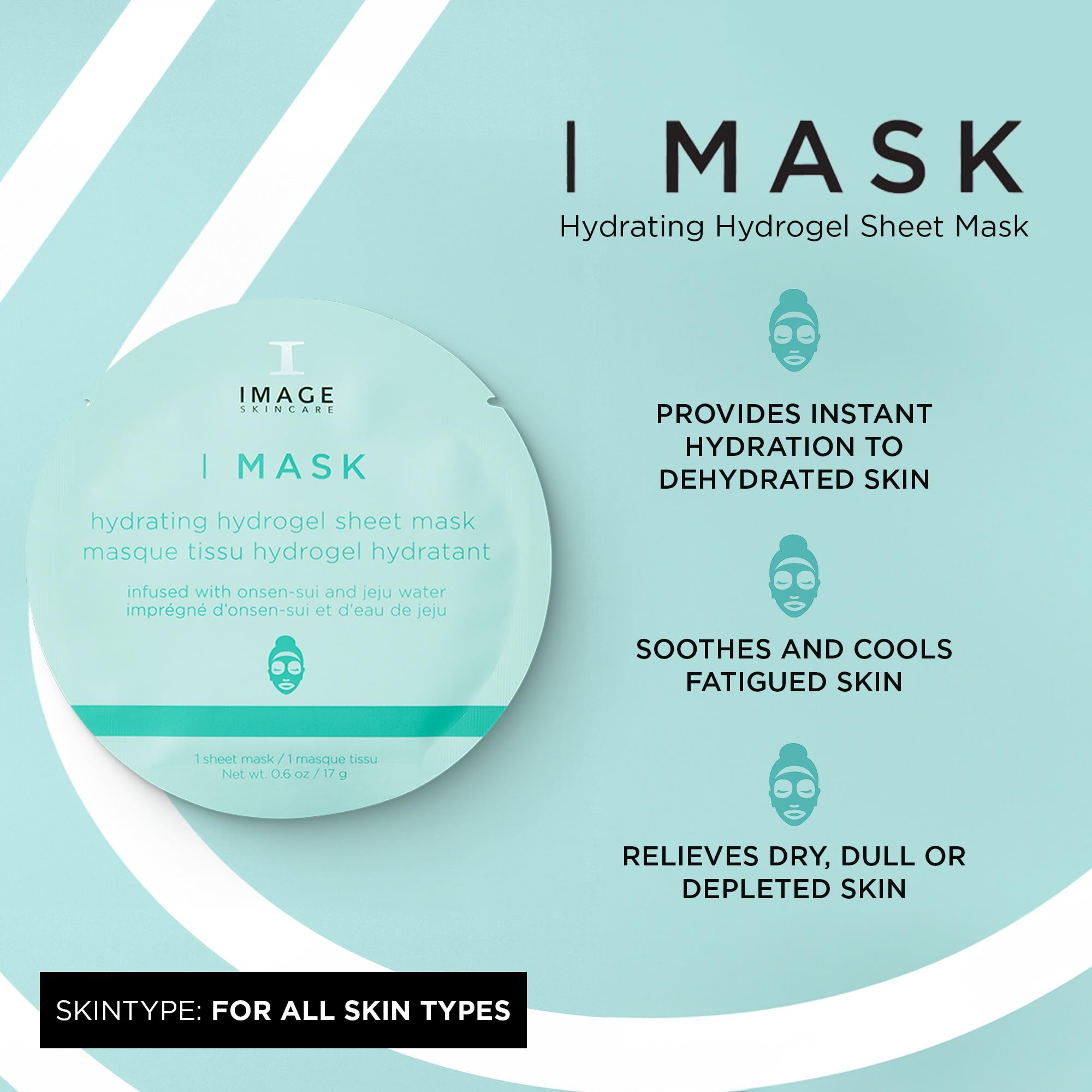 Foto 3 pulgar | Mascarilla En Láminas Image Skincare I Mask Hidratante Con Ácido Hialurónico - Venta Internacional.