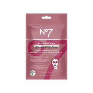 Foto 1 | Sérum Sheet Masks No7 Restore & Renew Para Rostro Y Cuello Boost - Venta Internacional.