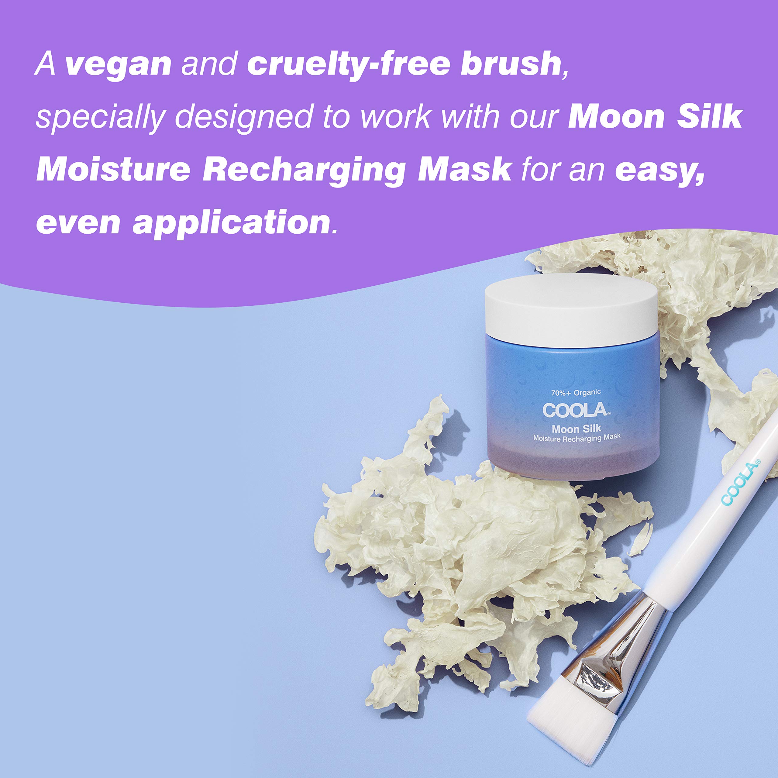 Foto 4 pulgar | Cepillo Limpiador Para Mascarillas Coola Moon Silk Con Barrera Cutánea - Venta Internacional.