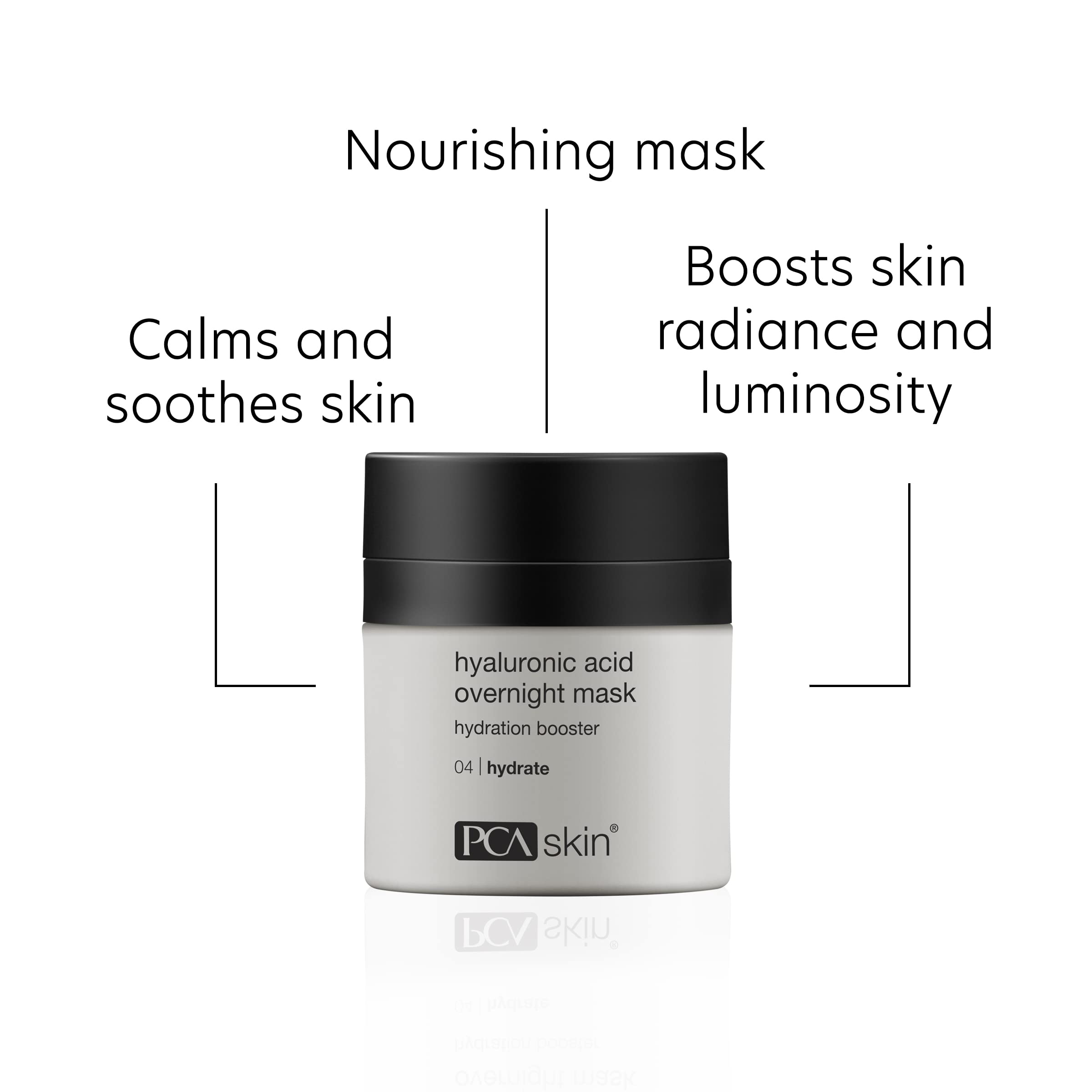 Foto 4 pulgar | Mascarilla Facial Nocturna Pca Skin Con Ácido Hialurónico, Tarro De 50 Ml - Venta Internacional.