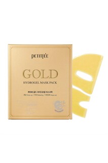 Foto 1 | Paquete De Mascarillas De Belleza Petitfee Gold Hydrogel, 5 Hojas, 160 Ml - Venta Internacional.