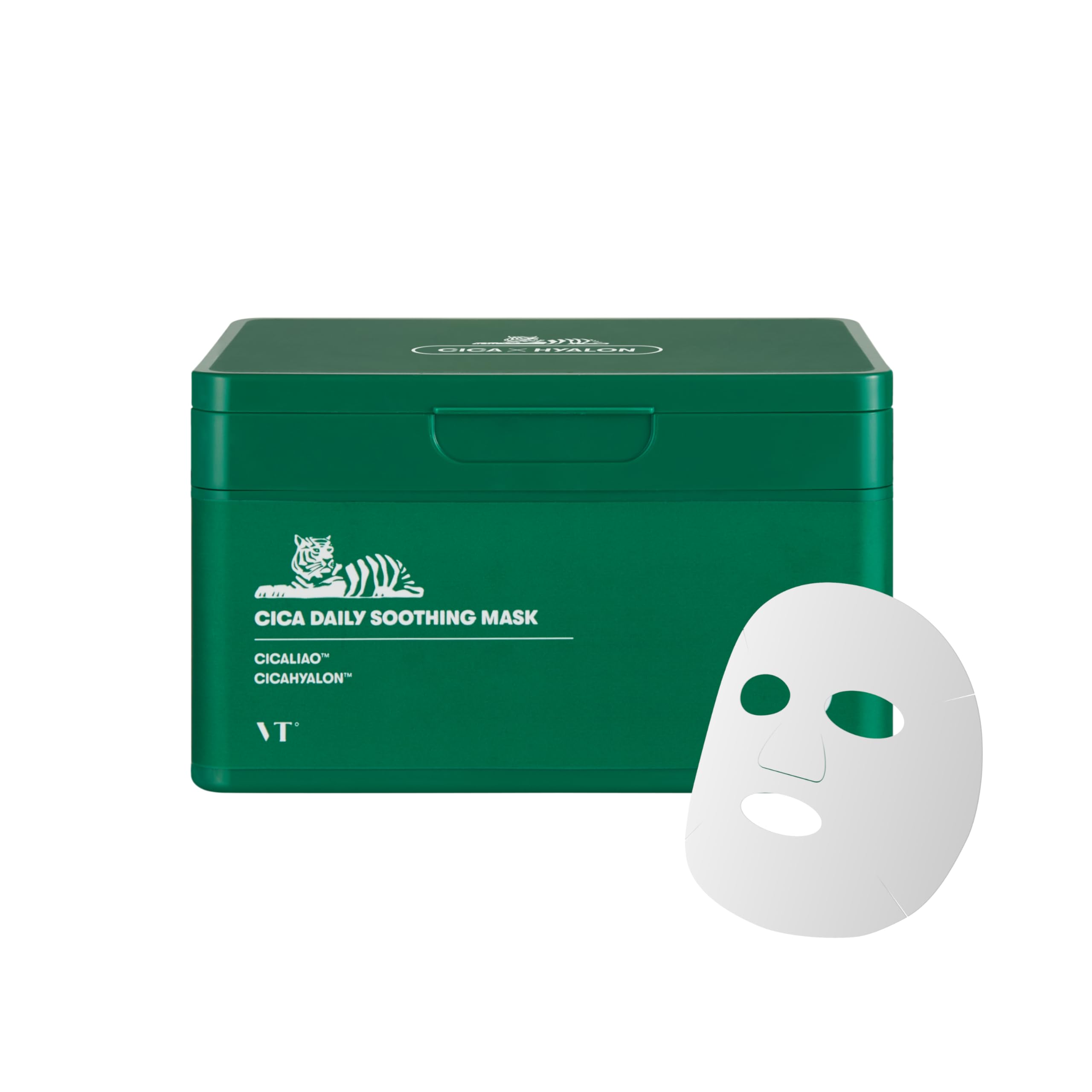 Foto 2 pulgar | Mascarilla Facial Vt Cosmetics Daily Soothing 30ea Cica - Venta Internacional.