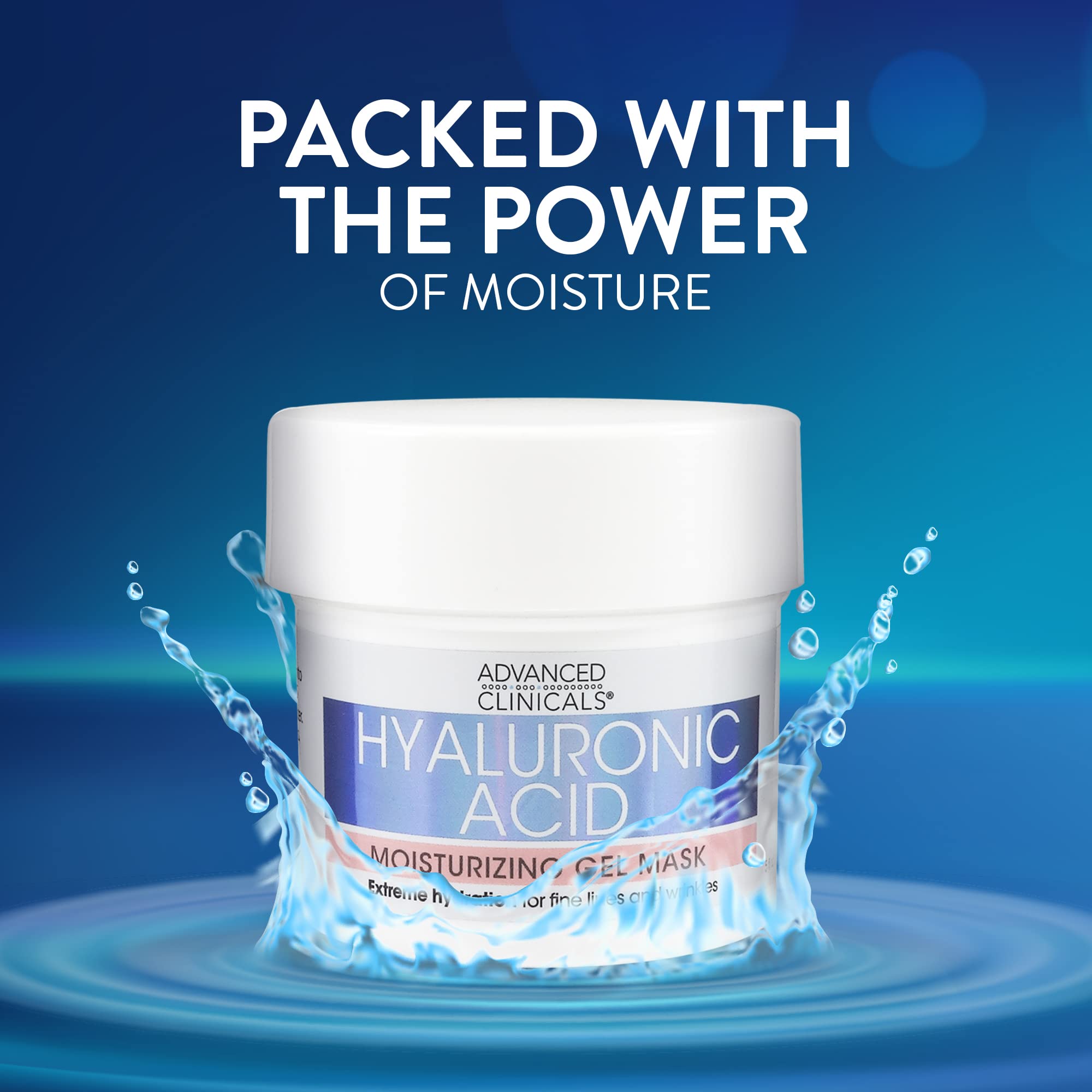 Foto 3 pulgar | Mascarilla Facial En Gel De Ácido Hialurónico De Advanced Clinicals, 150 Ml - Venta Internacional.
