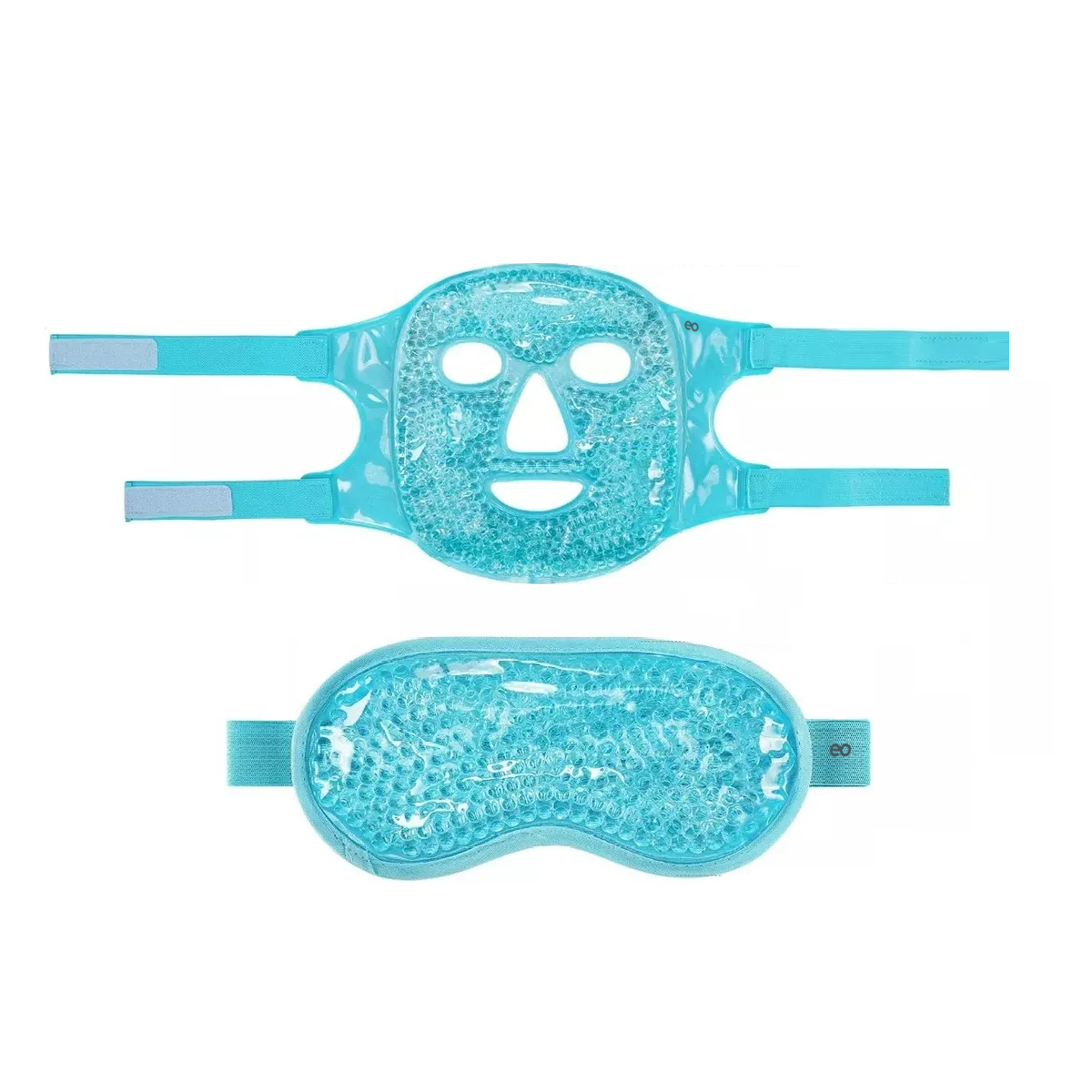 Foto 1 | Mascarilla Facial Y Antifaz De Gel Para Ojos Eo Safe Imports Esi-19770 Azul