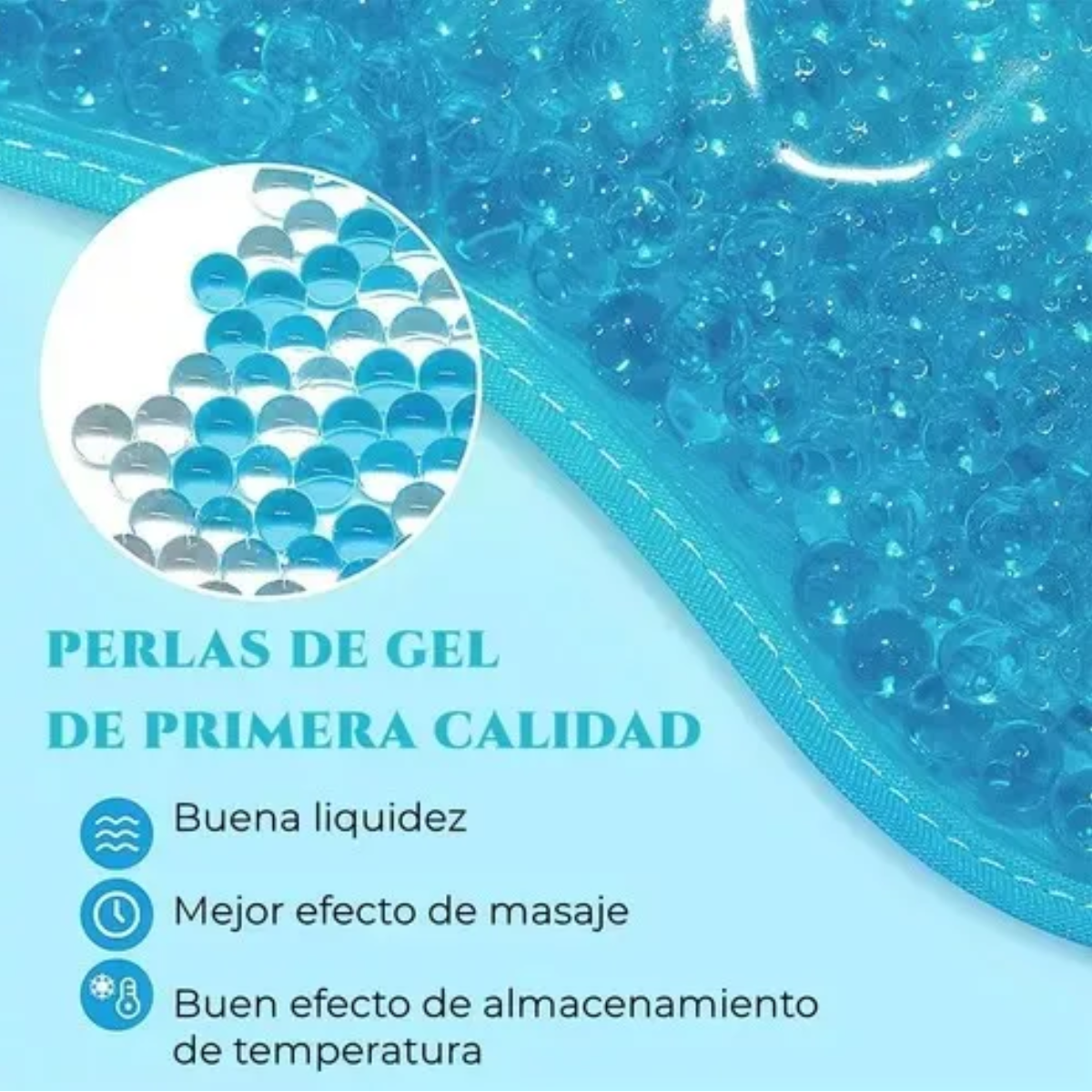 Foto 3 | Mascarilla Facial Y Antifaz De Gel Para Ojos Eo Safe Imports Esi-19770 Azul