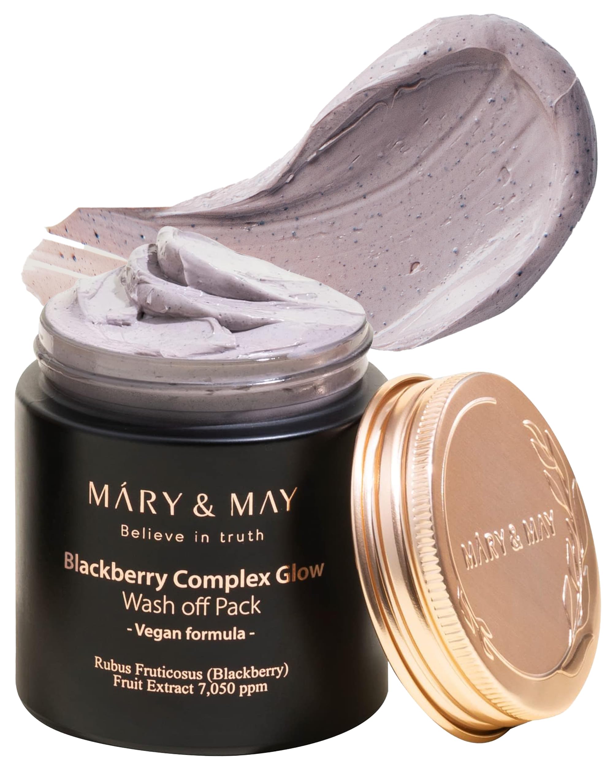Foto 2 pulgar | Mascarilla Wash Off Mary&may Vegan Blackberry Complex 125 Ml - Venta Internacional.