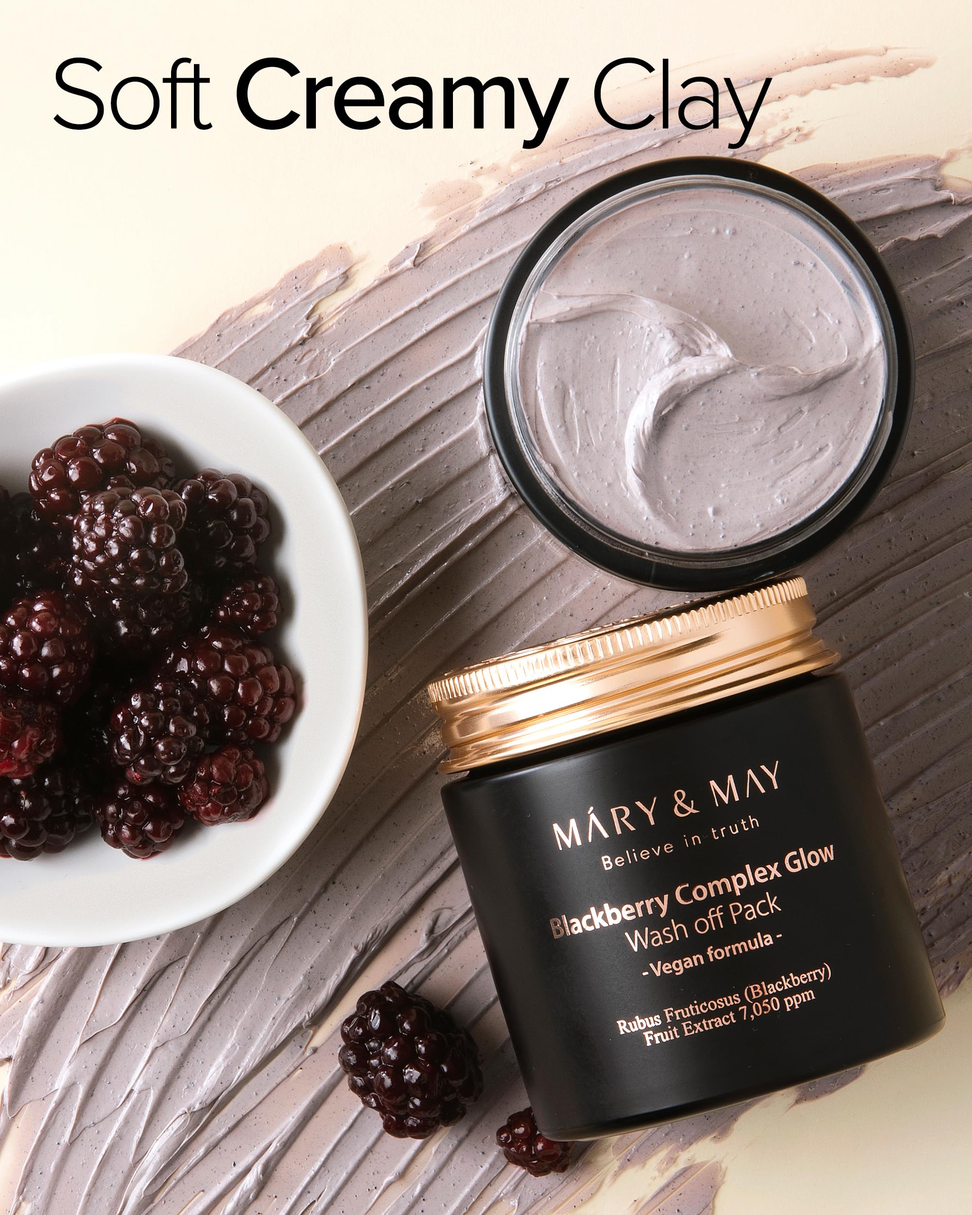 Foto 7 pulgar | Mascarilla Wash Off Mary&may Vegan Blackberry Complex 125 Ml - Venta Internacional.