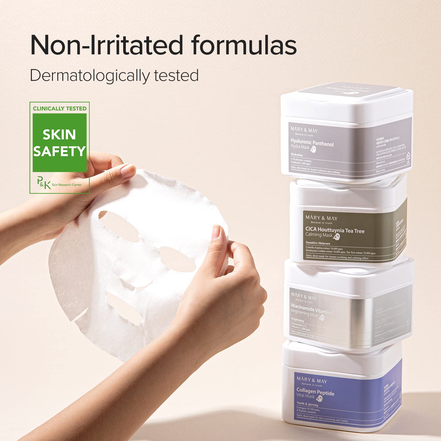Foto 7 | Mascarilla Facial Mary&may, Niacinamida Y Vitamina C, Iluminadora, 30 Hojas - Venta Internacional.