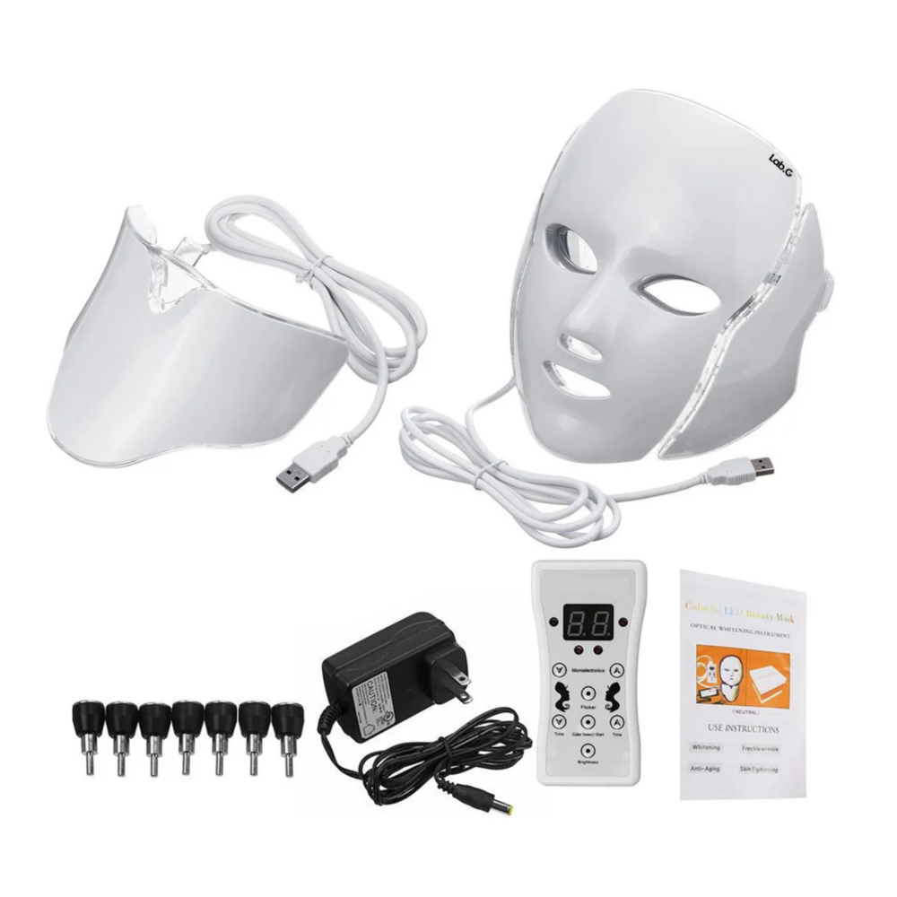 Foto 3 pulgar | Máscara Facial Terapéutica Led 127v Lab.g,  Blanco