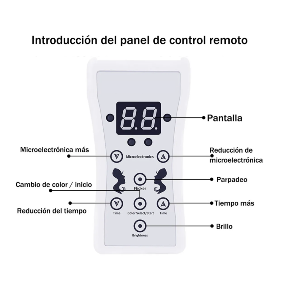 Foto 5 pulgar | Máscara Facial Terapéutica Led 127v Lab.g,  Blanco