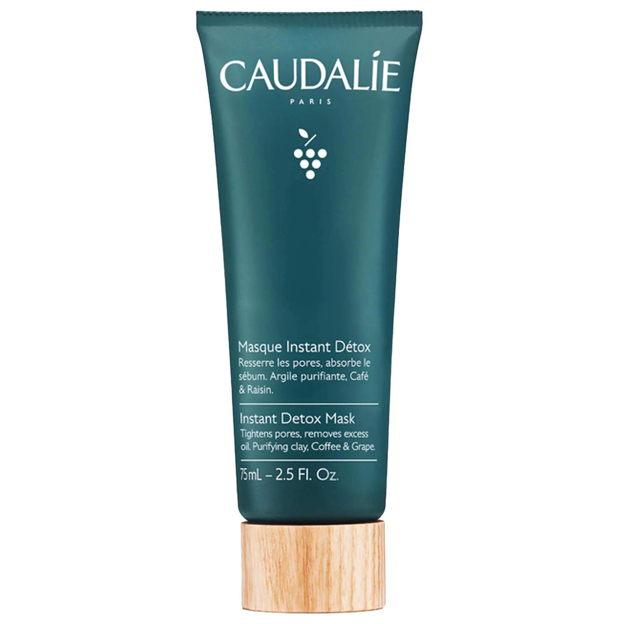 Mascarilla Facial Caudalie Instant Detox Minimizador De Poros 75 Ml - Venta Internacional.