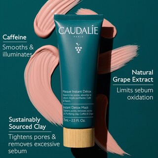Foto 3 | Mascarilla Facial Caudalie Instant Detox Minimizador De Poros 75 Ml - Venta Internacional.