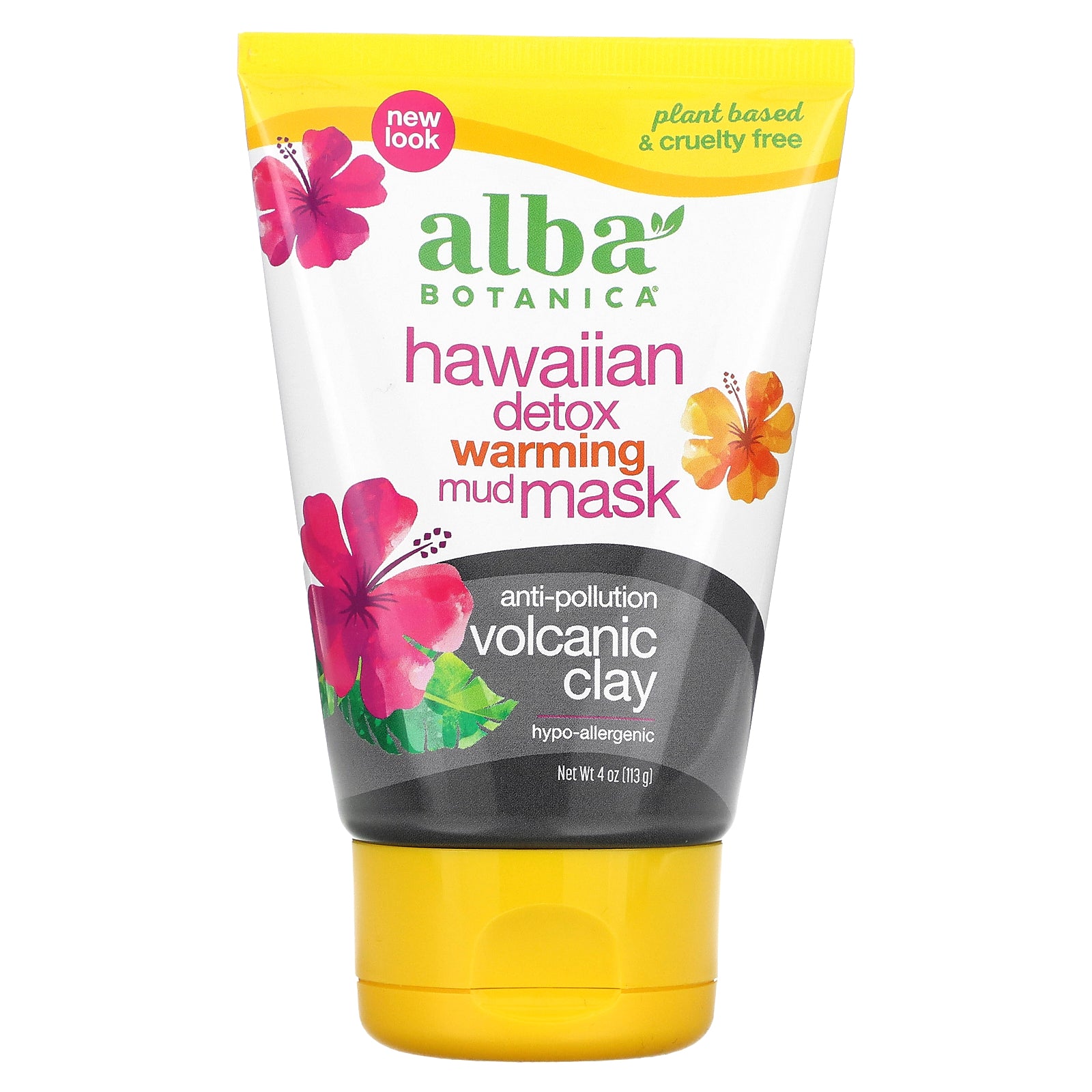 Foto 2 pulgar | Máscara De Belleza Alba Botanica Hawaiian Detox Warming Mud 120 Ml - Venta Internacional.