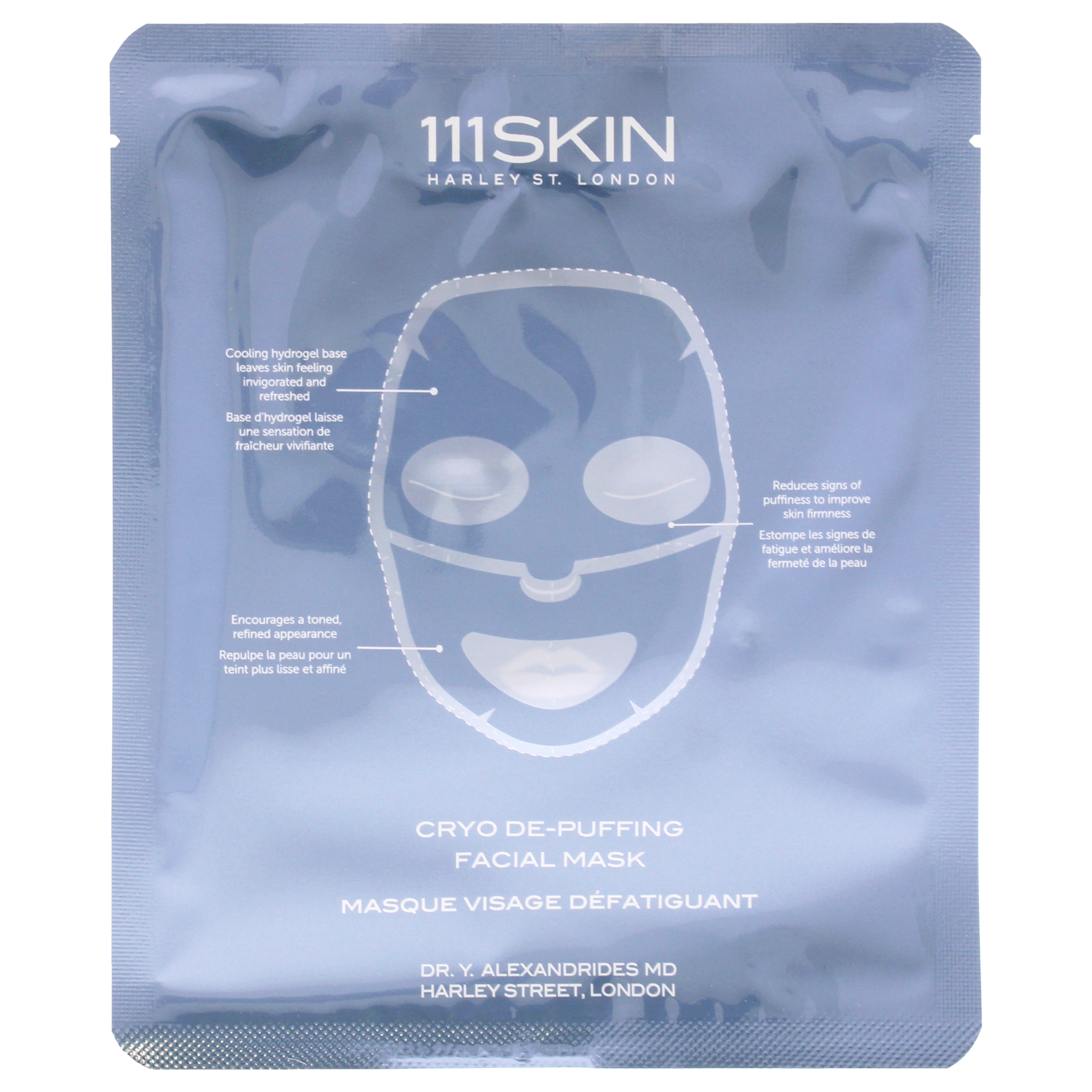 Foto 3 pulgar | Mascarilla Facial 111skin Cryo De-puffing Energy Unisex, 5 Piezas - Venta Internacional.