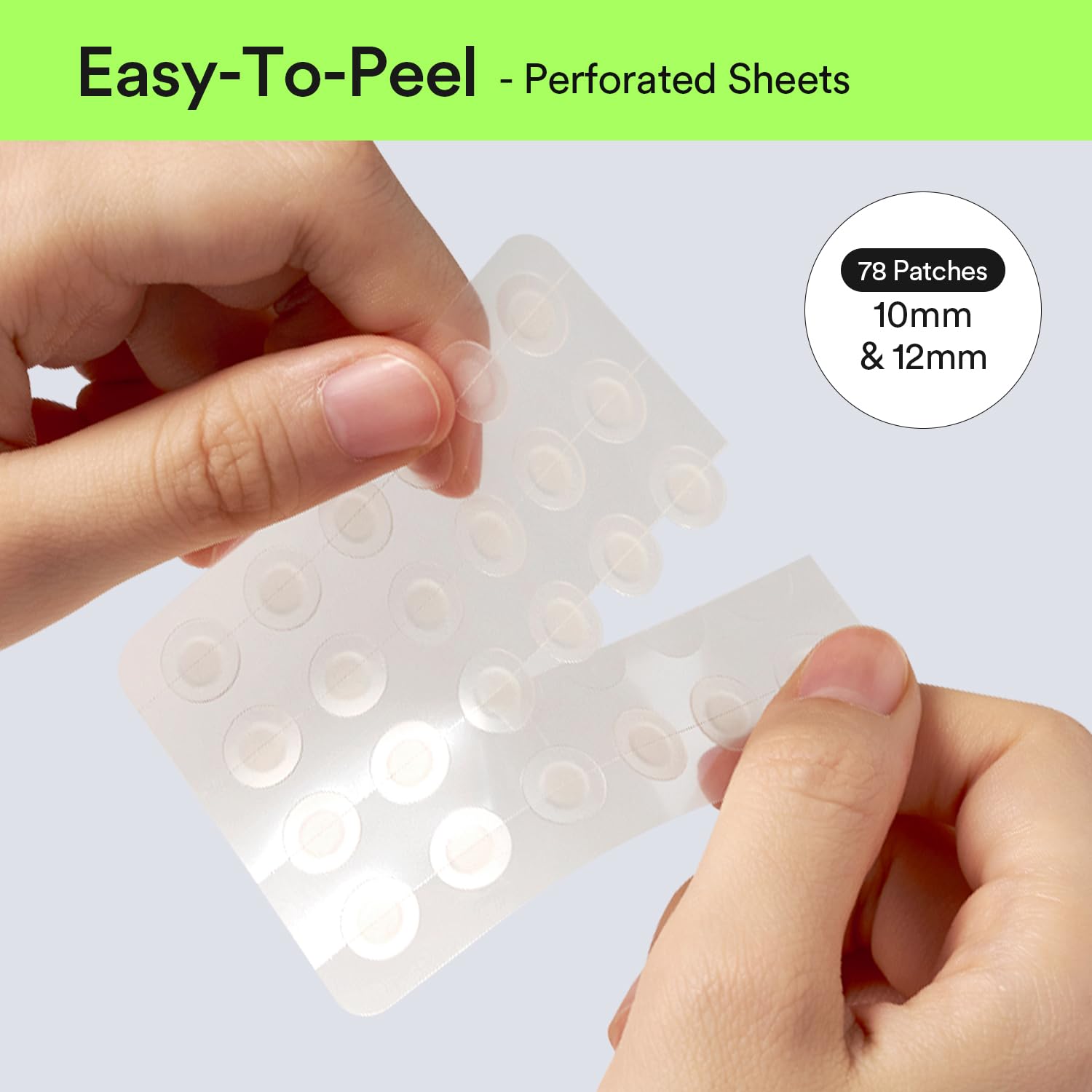 Foto 8 pulgar | Spot Patch Abib Heartleaf Calming 78 Parches, 2 Tamaños - Venta Internacional.
