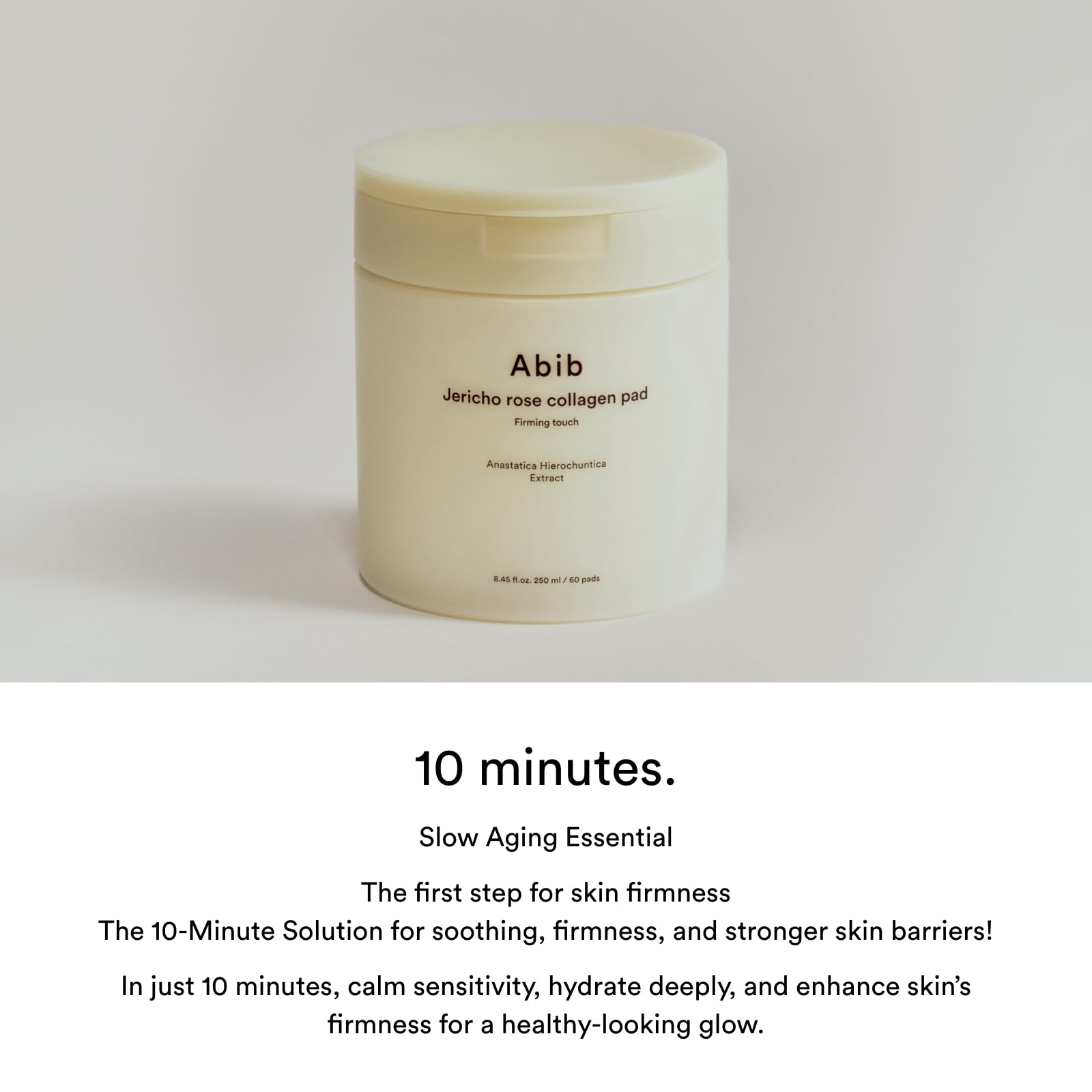 Foto 3 pulgar | Almohadillas De Tóner Abib Jericho Rose Collagen 60 Pastillas Con Niacinamida - Venta Internacional.