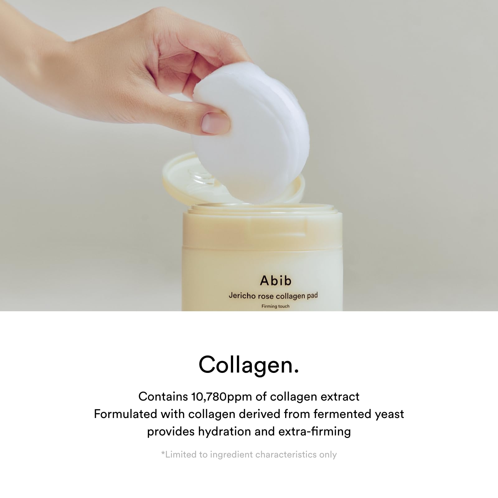 Foto 4 | Almohadillas De Tóner Abib Jericho Rose Collagen 60 Pastillas Con Niacinamida - Venta Internacional.