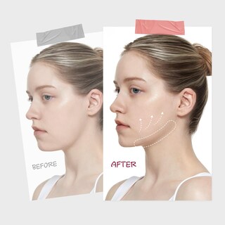 Foto 3 | Mascarilla De Gel Lifting V-line Round Lab Camellia Deep Collagen - Venta Internacional.