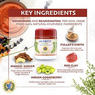 Foto 5 | Máscara De Arcilla Auromere Ayurvedic Indian Healing 480 Ml - Venta Internacional.
