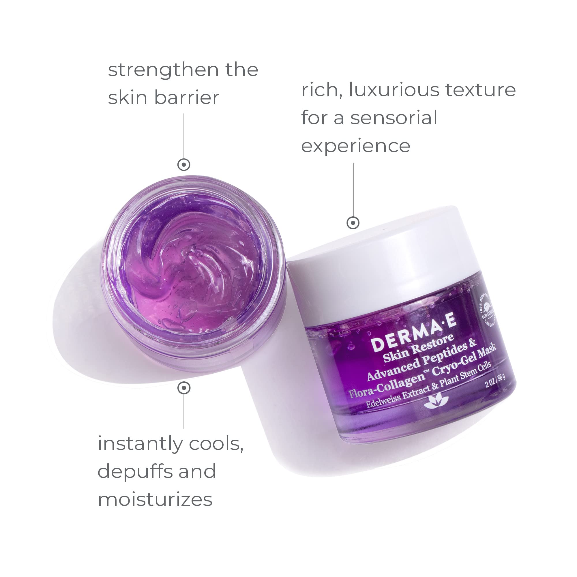 Foto 2 | Máscara Derma E Advanced Peptides Y Vegan Flora-collagen™ - Venta Internacional.