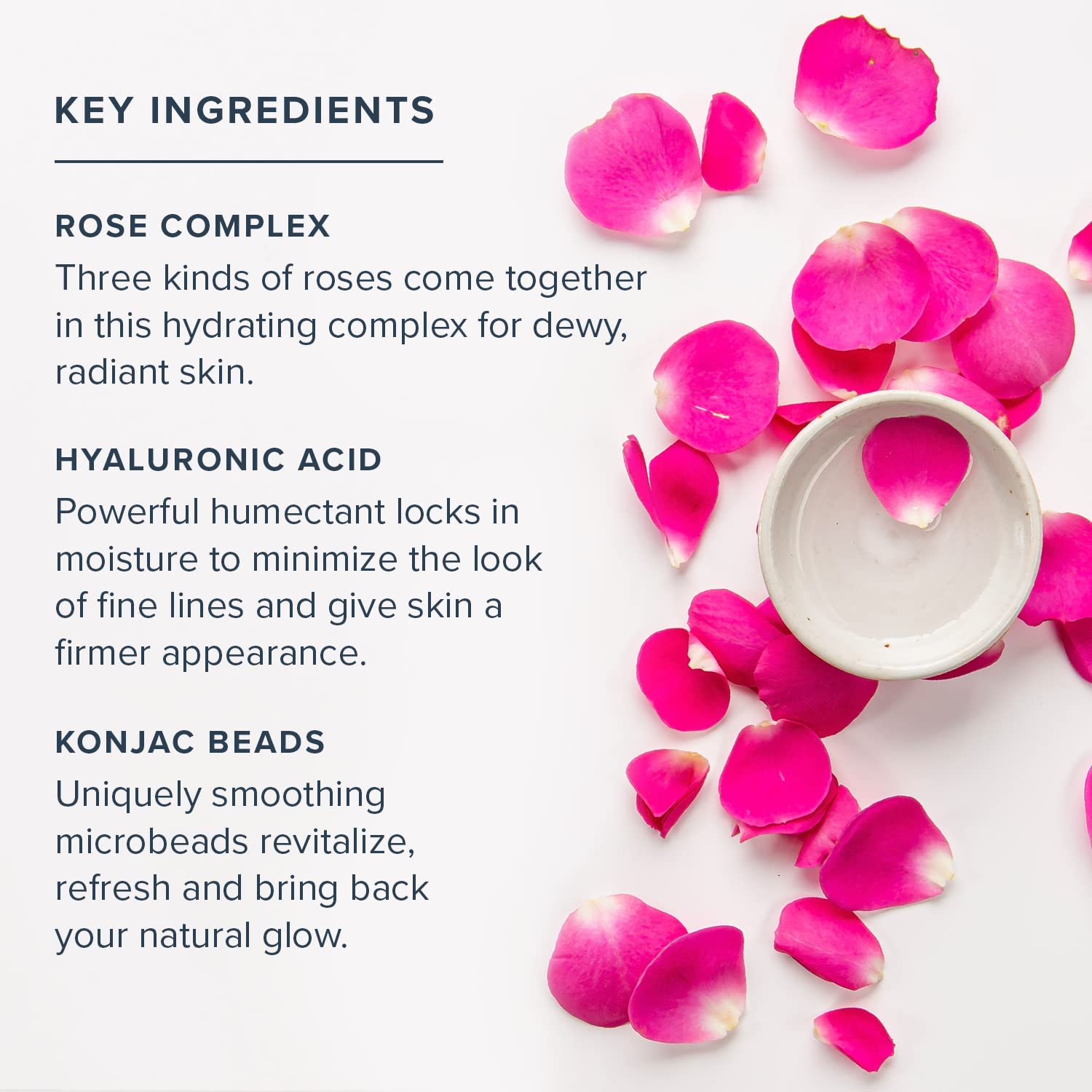 Foto 5 pulgar | Mascarilla Facial Heritage Store, Gelatina Hidratante De Agua De Rosas, 60 Ml - Venta Internacional.