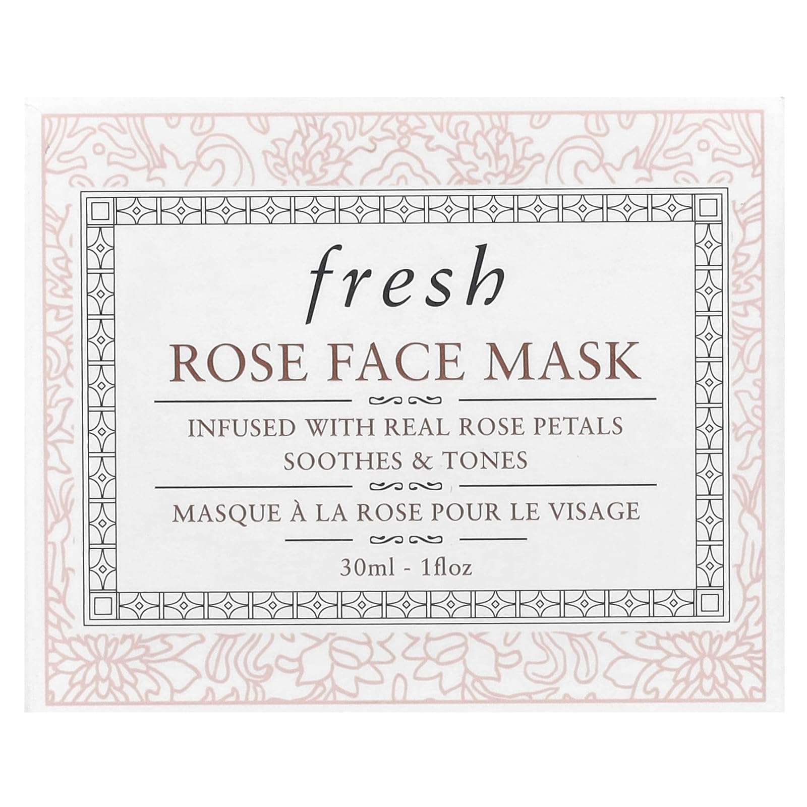 Foto 3 pulgar | Mascarilla Facial Fresh Mini Rose De 30 Ml Con Pétalos De Rosa Reales - Venta Internacional.