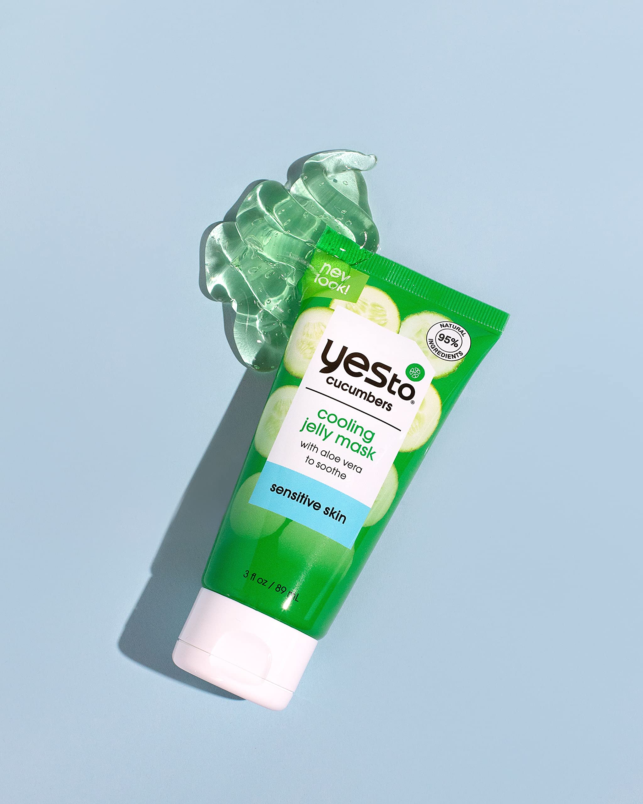 Foto 7 pulgar | Mascarilla De Gelatina Yes To Cucumber, Refrescante E Hidratante, 90 Ml, Vegana - Venta Internacional.