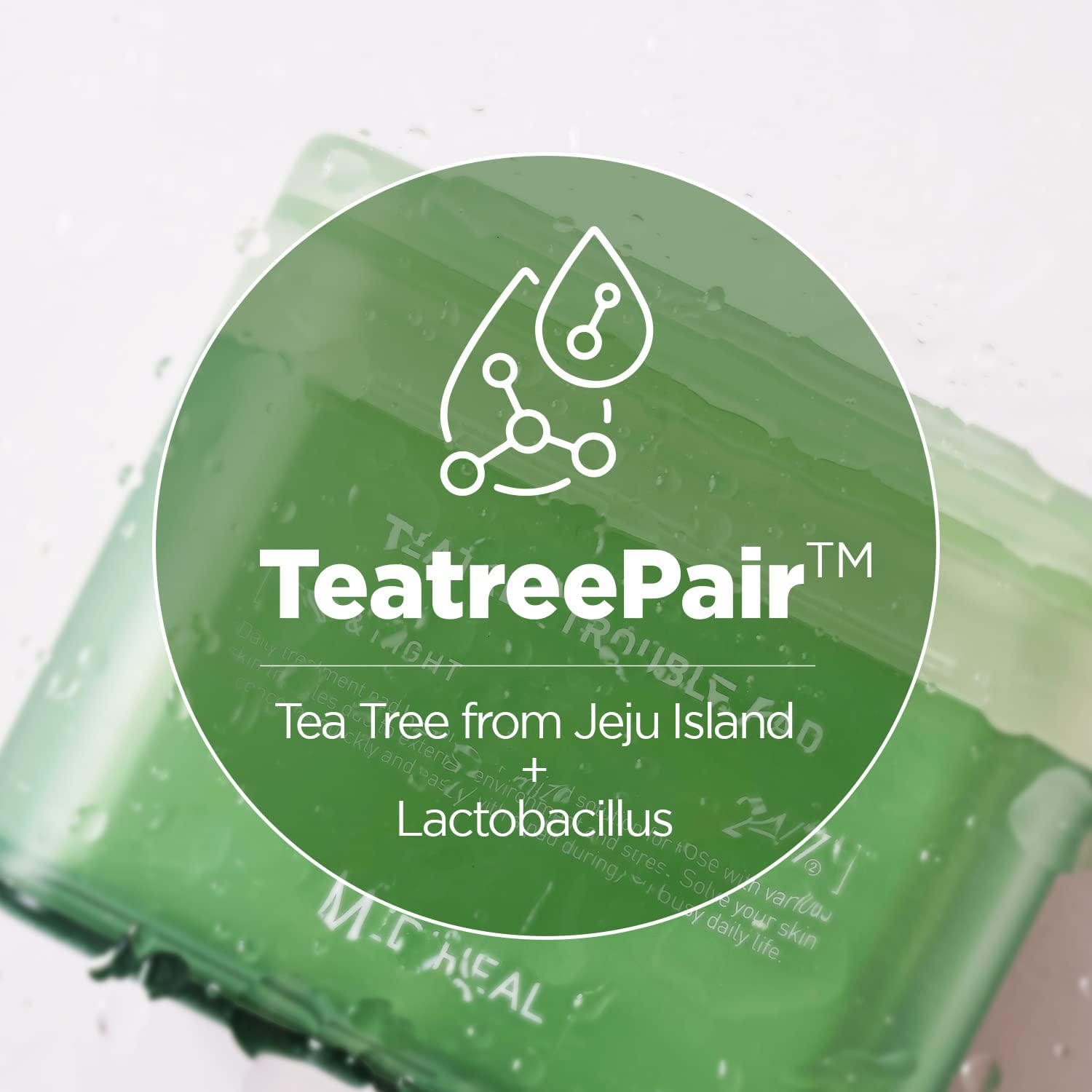 Foto 4 pulgar | Almohadillas Tónicas Faciales Mediheal Teatree Trouble Con Árbol De Té  100 Almohadillas - Venta Internacional.