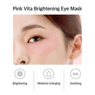 Foto 3 | Máscara De Ojos Petitfee Pink Vita Brightening 60 Piezas - Venta Internacional.