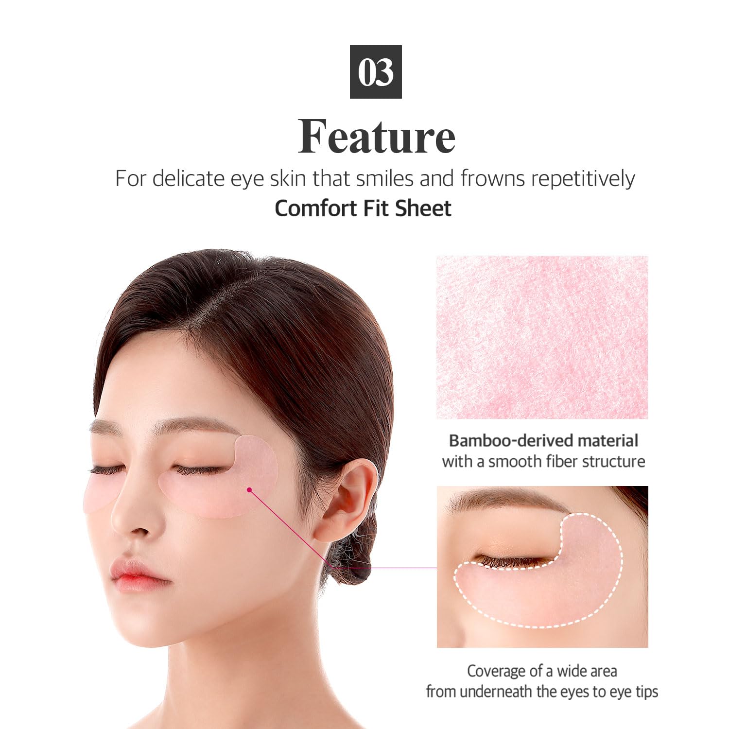 Foto 7 pulgar | Máscara De Ojos Petitfee Pink Vita Brightening 60 Piezas - Venta Internacional.