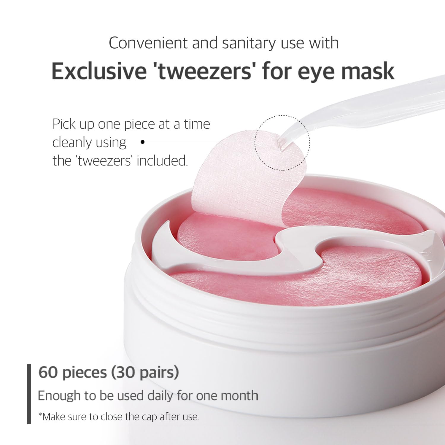 Foto 8 pulgar | Máscara De Ojos Petitfee Pink Vita Brightening 60 Piezas - Venta Internacional.