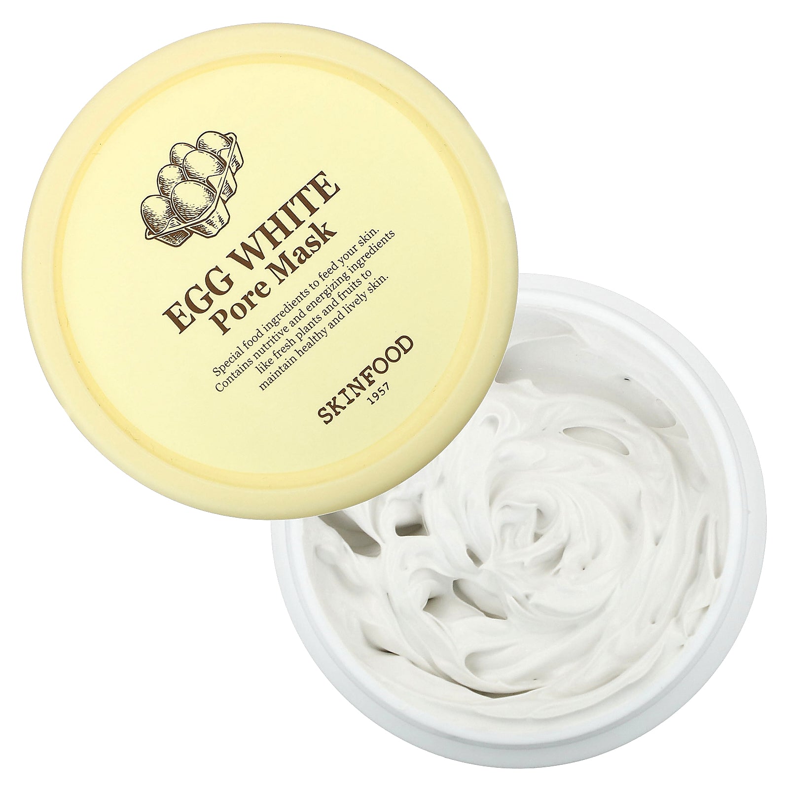 Foto 4 pulgar | Mascarilla Facial Skinfood Máscara De Poros De Clara De Huevo 125g - Venta Internacional.