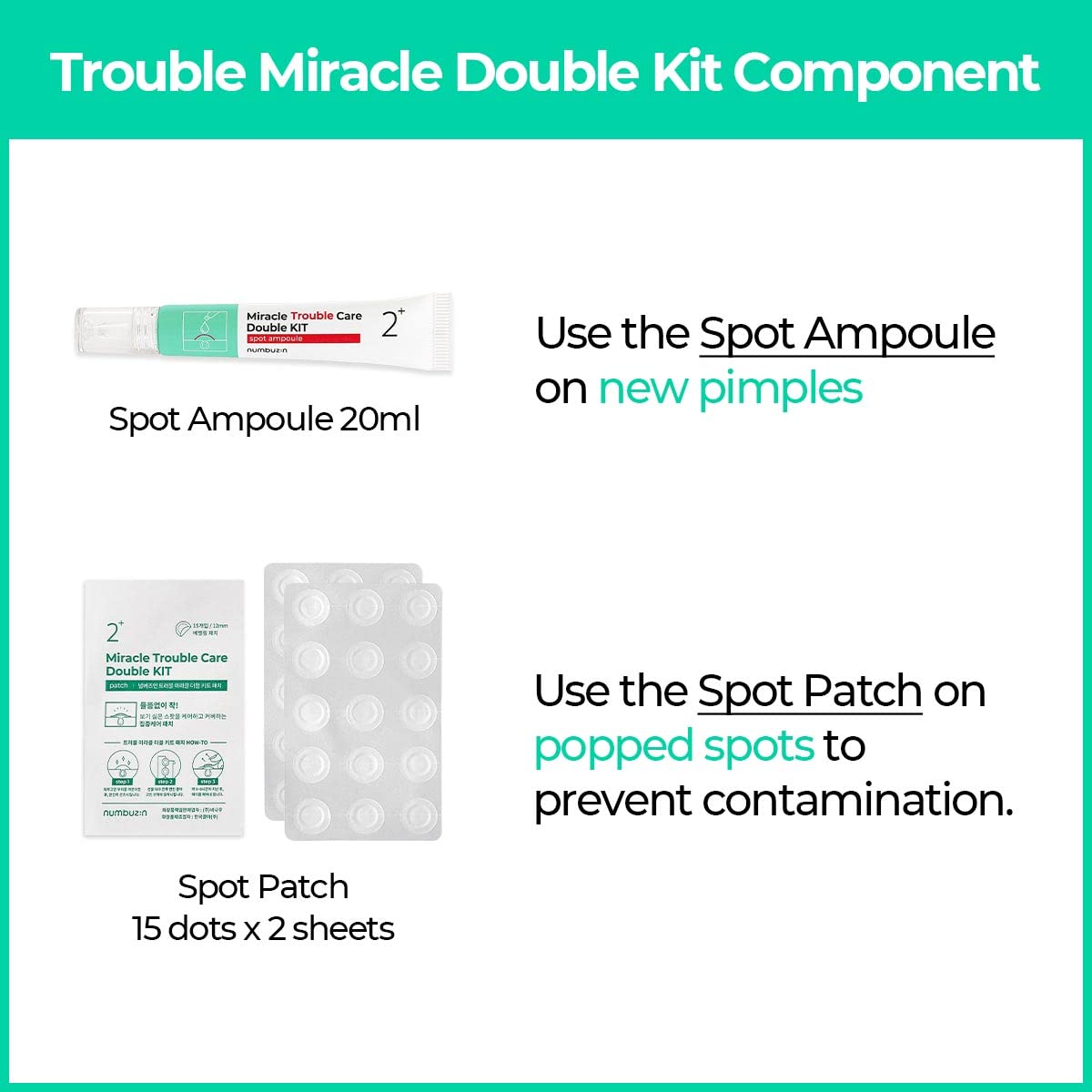 Foto 6 pulgar | Kit De Cuidado De La Piel Numbuzin No.2 Miracle Trouble Care - Venta Internacional.