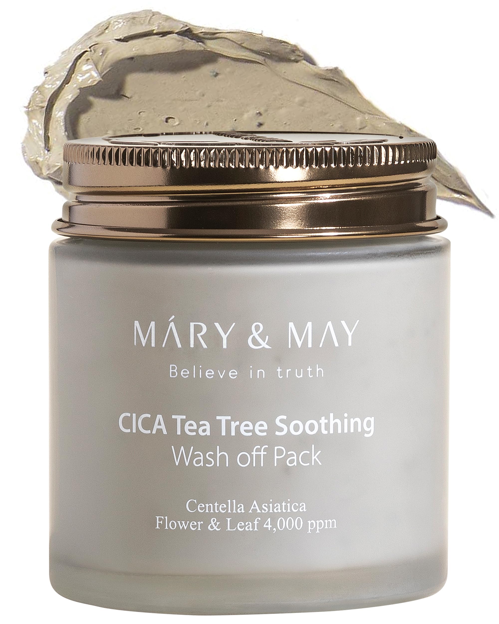 Foto 2 pulgar | Máscara De Arcilla Mary&may Vegan Cica Tea Tree Calmante 125 G - Venta Internacional.