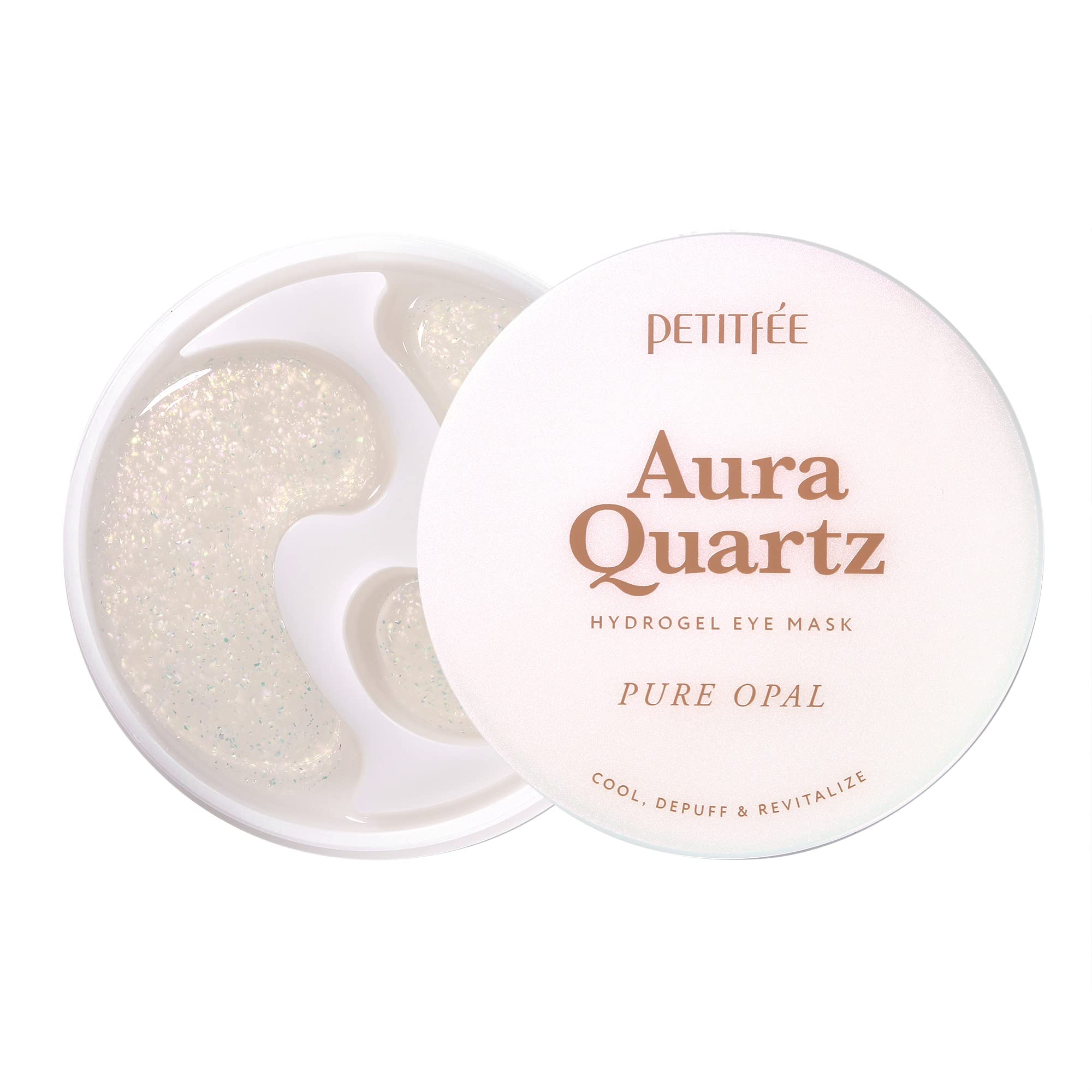Foto 1 | Mascarilla De Ojos De Hidrogel Petitfee Aura Quartz Pure Opal  40 Unidades - Venta Internacional.